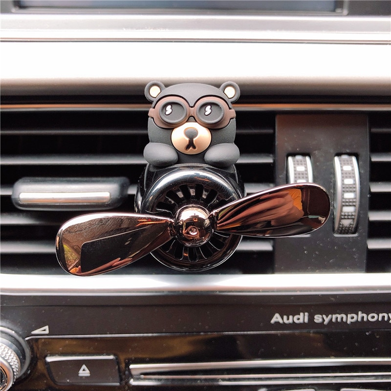 Little Pilot Bear Car Air Freshener