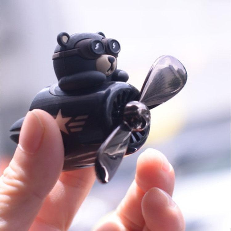 Little Pilot Bear Car Air Freshener