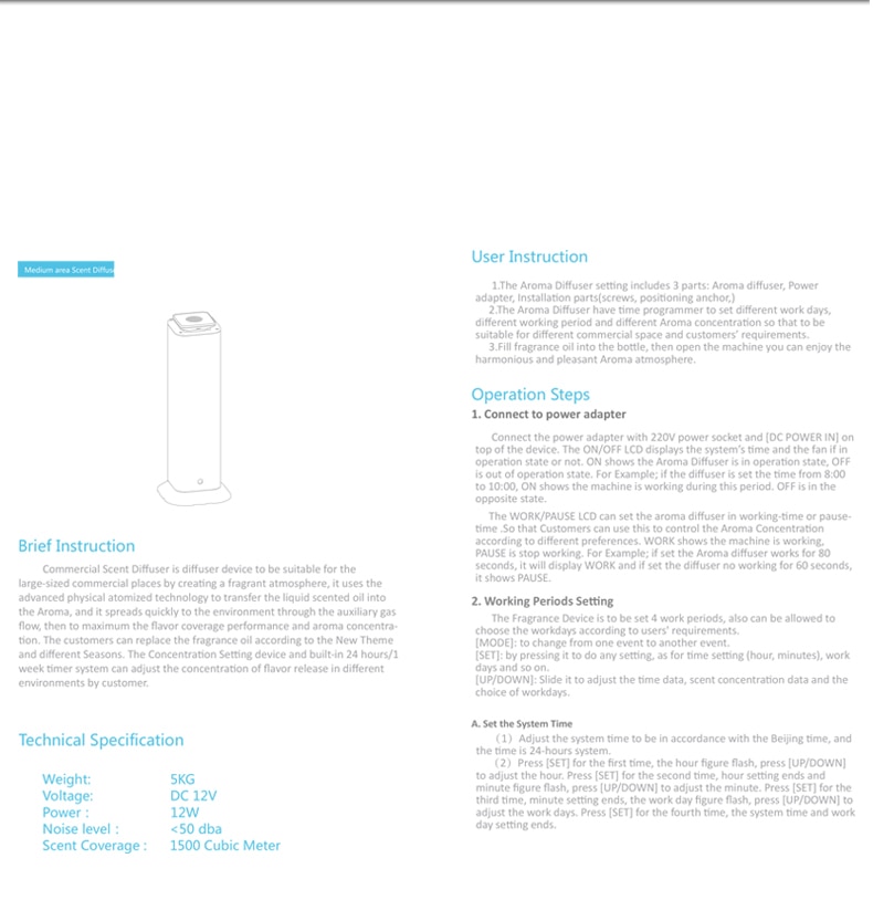 Big Ultrasonic Air Purifier for Home Commercial Office Use